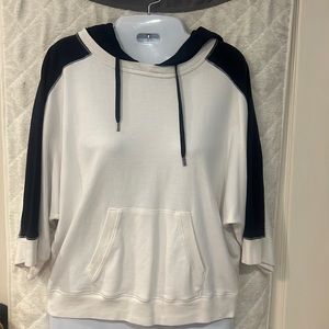 Lauren Athletic three quarter sleeve hoodie